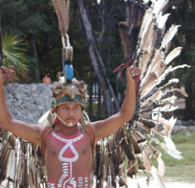 Mayan warrior